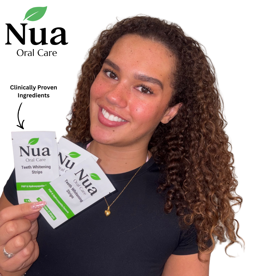 PAP Teeth Whitening Strips With Hydroxyapatite