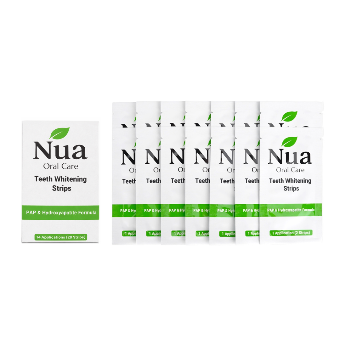 PAP Teeth Whitening Strips With Hydroxyapatite