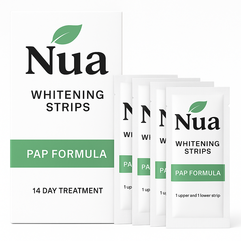 Nua Oral Care - Teeth Whitening Strips - 14 Day